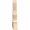 Ekena Millwork Saratoga Smooth Timber Gable Bracket, Douglas Fir, 48"W x 26"H x 3 1/2"D x 5 1/2"F, 13/12 Pitch GBW048X26X0406SAR00SDF - alternate 3
